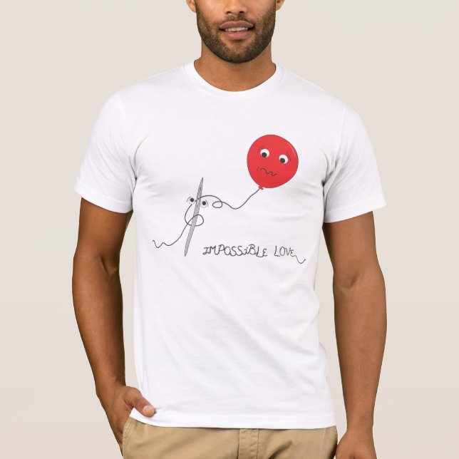 Unmögliche Liebe T-Shirt (Vorderseite)