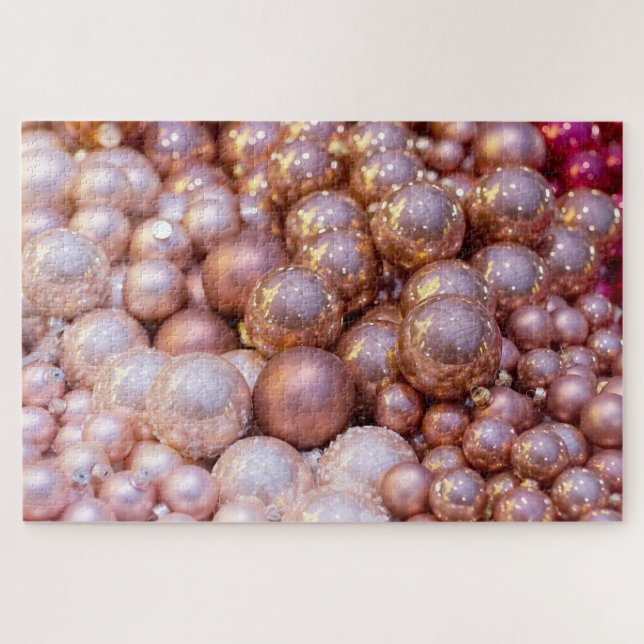 Unmögliche Weihnachtsdekoration baubles Jigsaw Pu Puzzle (Horizontal)