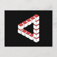 Unmögliches Dreieck Abstrakt