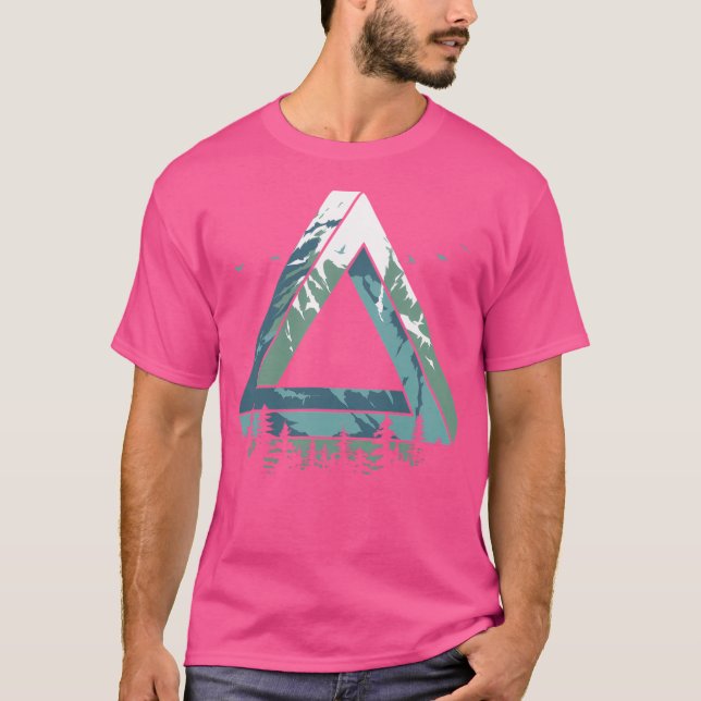 Unmögliches Gebirge T-Shirt (Vorderseite)