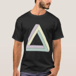 Unmögliches Penrose-Dreieck T-Shirt<br><div class="desc">Das Dreieck der Penrose.</div>