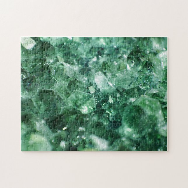 Unmögliches Puzzle - Emerald Gem Macro (Horizontal)