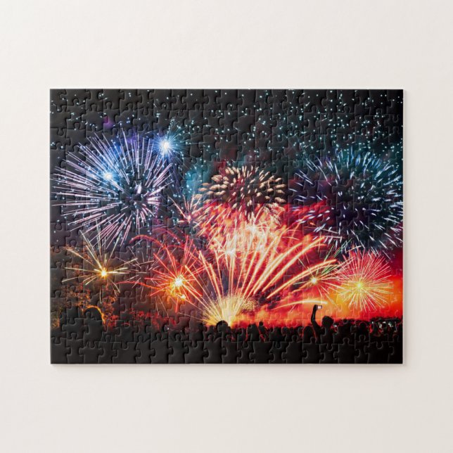 Unmögliches Puzzle - Feuerwerk (Horizontal)