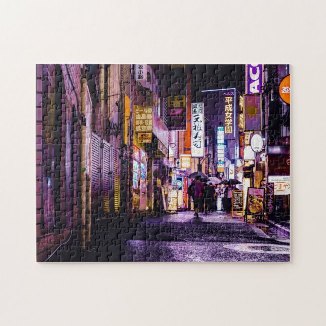 Unmögliches Puzzle - Tokyo Street (Horizontal)