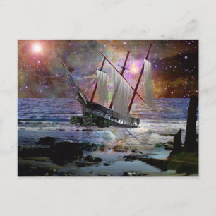 Unnachgiebiges Meer Postkarte