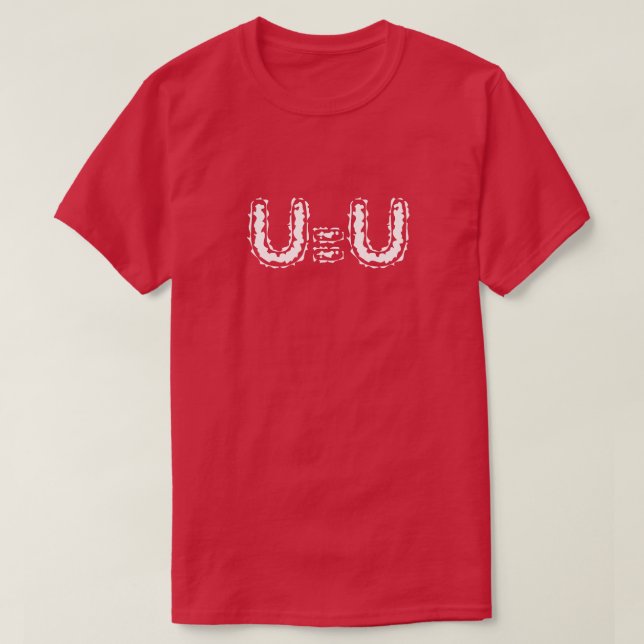 Unnachweisbar = nicht übertragbar (2 Seiten) T-Shirt (Design vorne)