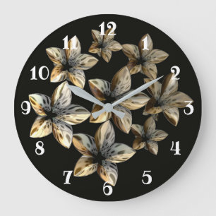 Unnatürliche Schönheit Große Wanduhr