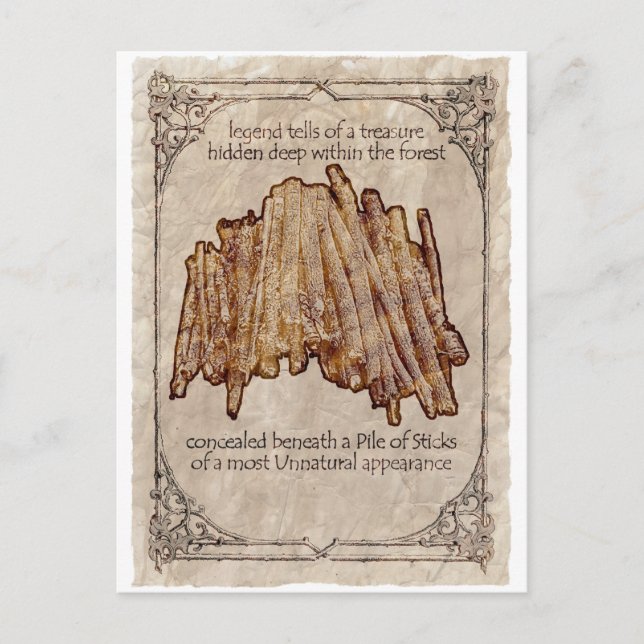 Unnatürliches Pflaster auf Postkarte (Vorderseite)