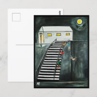 Unnötige Schritte Malerei von Alfred Fox