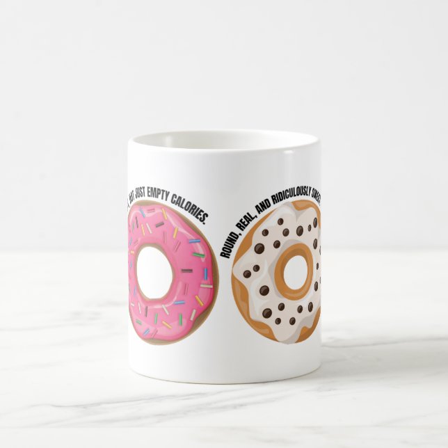 unny Donut Mug – Real & Ridiculously Tasty Kaffeetasse (Mittel)