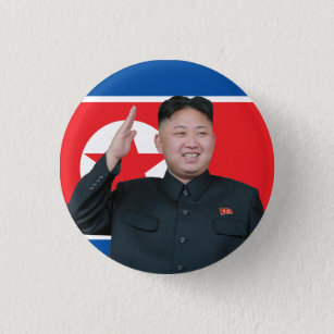 UNO-Gruß Kim-Jong Button