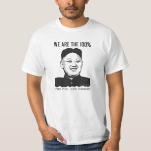 UNO Kim-Jong - wir sind 100% T-Shirt
