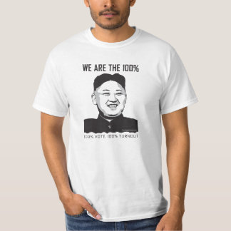 UNO Kim-Jong - wir sind 100% T-Shirt
