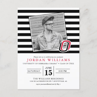 UNO Mavericks Graduate Ankündigungspostkarte