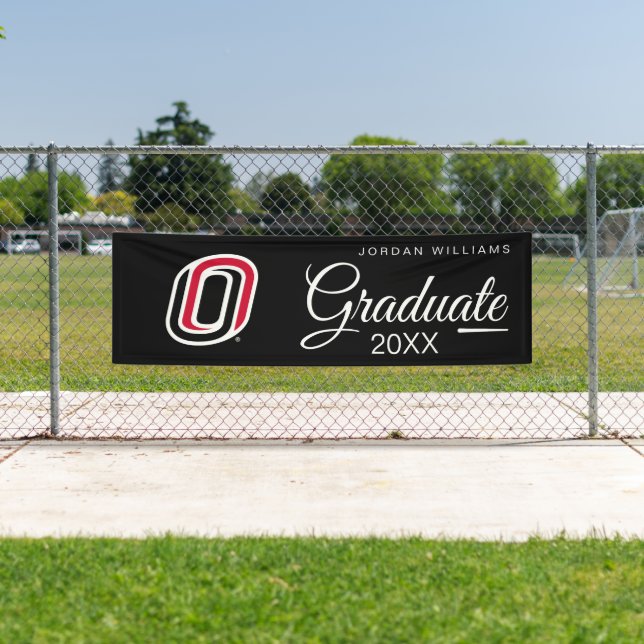 UNO Mavericks Graduate Banner (Insitu)