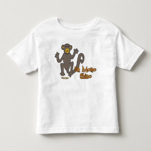 UNO Monochico (ein kleiner Affe) Kleinkind T-shirt