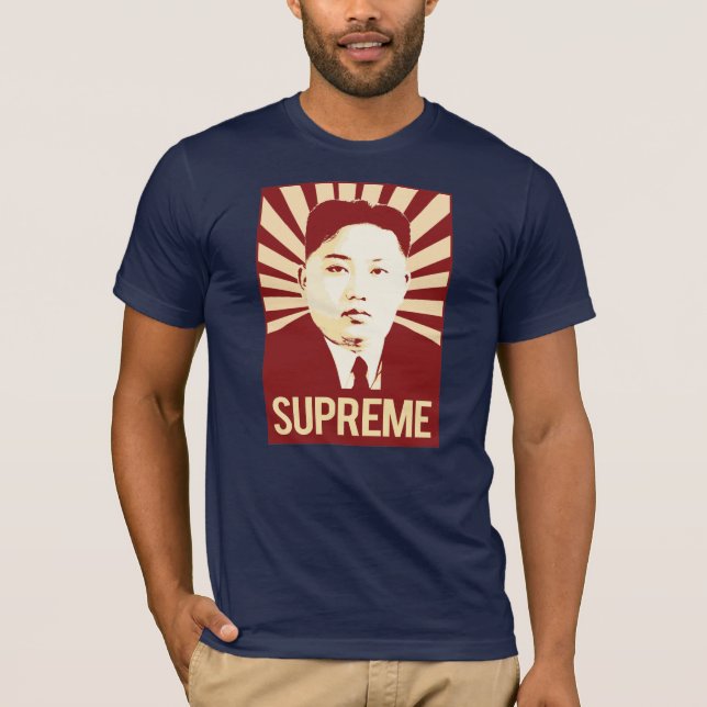 UNO-Propaganda Kim-Jong - Oberst - T-Shirt (Vorderseite)