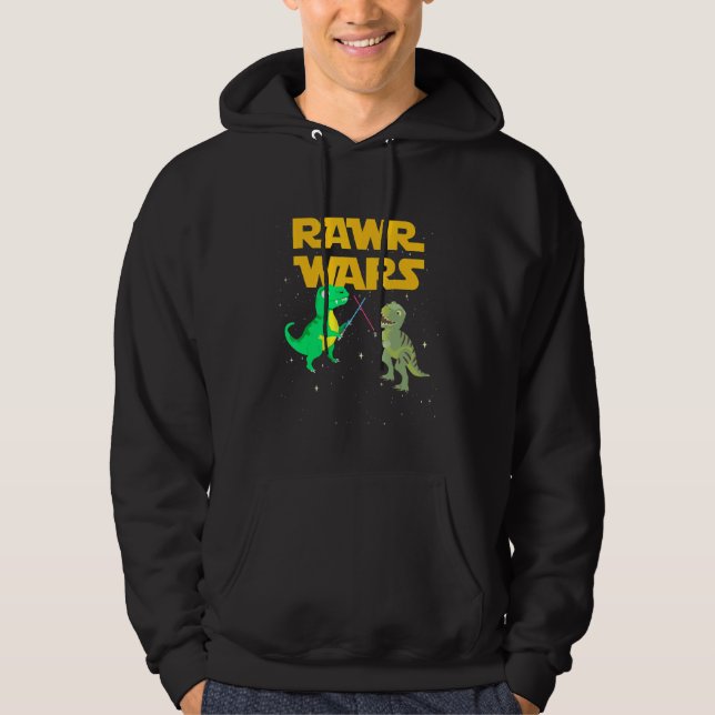 Unopptes Lichtschwertklaw Hoodie (Vorderseite)