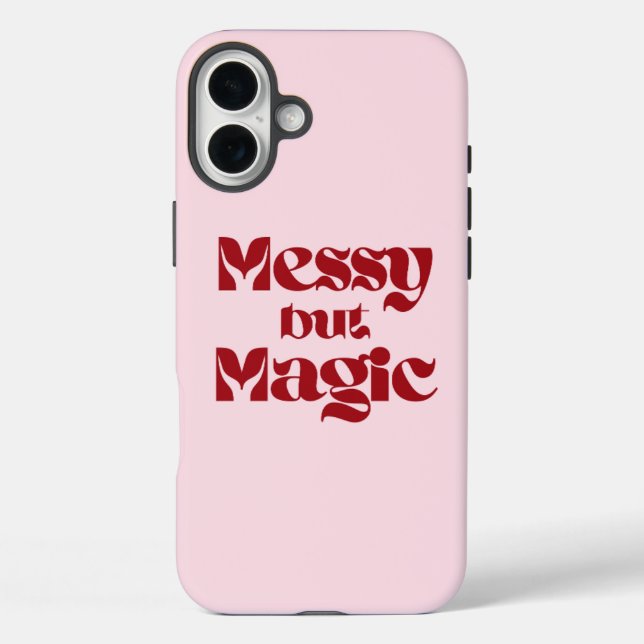 unordentlich aber magisch Case-Mate iPhone hülle (Rückseite)