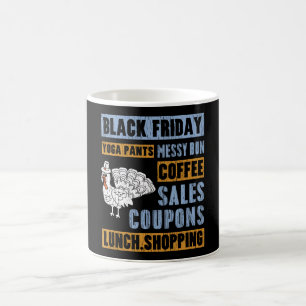 Unordentliche Frisur Black Friday Erntedankfest Yo Kaffeetasse