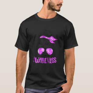 Unordentliche Frisur Lupus-Bewusstsein Lupus-Krieg T-Shirt
