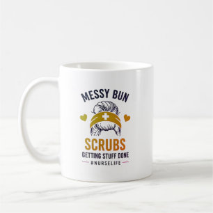 Unordentliche Frisur Schwestern Dankeschön Kranken Kaffeetasse