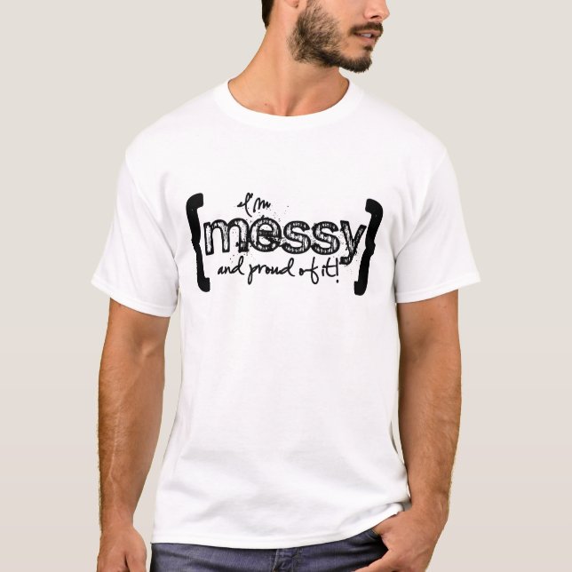 unordentliche T-Shirts (Vorderseite)