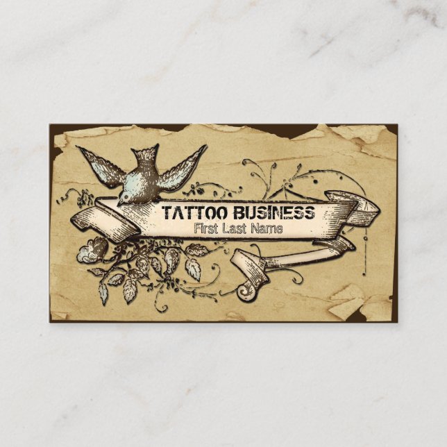 Unordentliche Visitenkarte (Vorderseite)