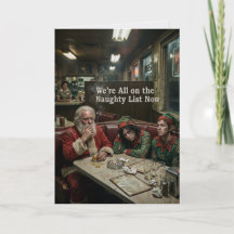 Unordentliche Weihnachtselfen auf der Ungezogenen-