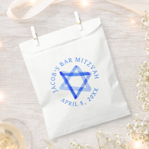 Unordentlicher Wasserfarbenstern INDIVIDUELLE BAR/ Geschenktütchen