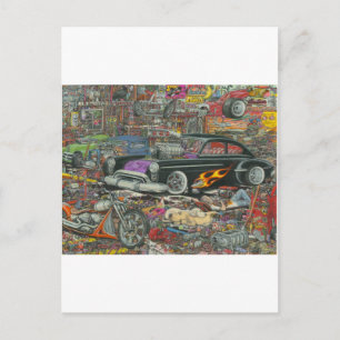 Unorganisiertes Bliss Postkarte