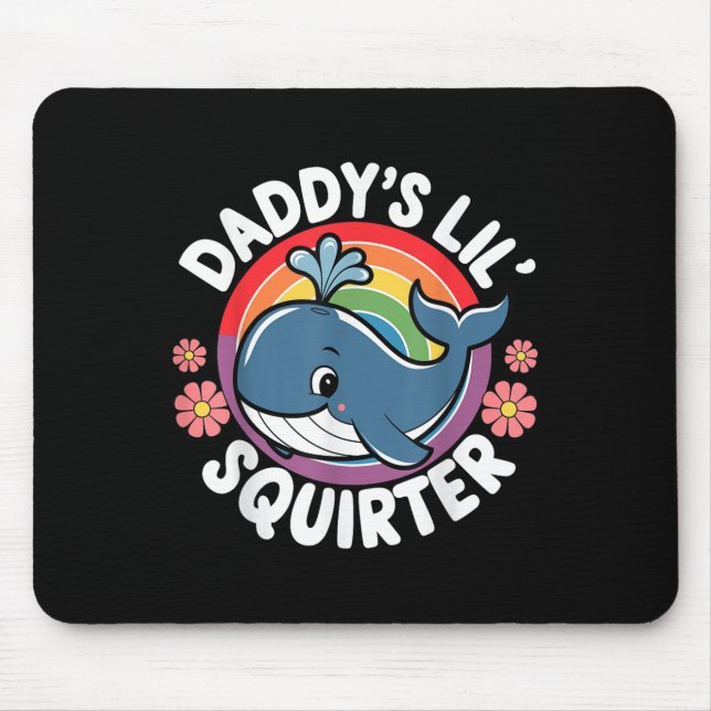 Unpassendes Funny Daddys Lil Squirter Embarring Mousepad (Vorne)