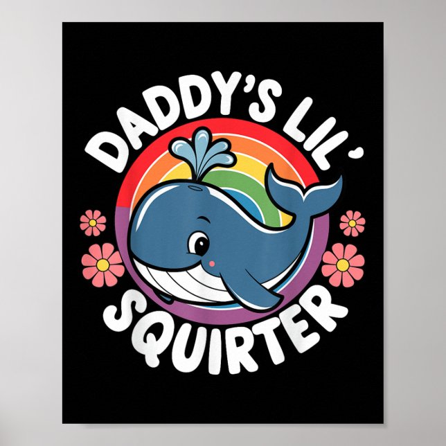Unpassendes Funny Daddys Lil Squirter Embarring Poster (Vorne)