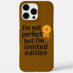 Unperfekt selten: Vertrauen in limitierte Edition iPhone 16 Pro Max Hülle