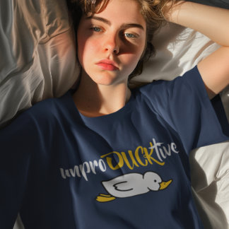 UnproDUCKtives Lustiger Entenwitz T-Shirt