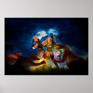 Unquenchable Flame - Kleines Poster