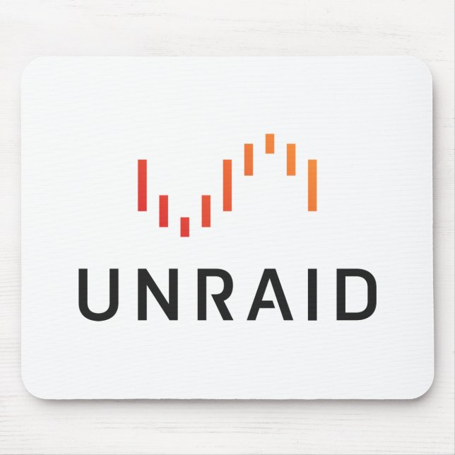 Unraid Mausunterlage Mousepad (Vorne)