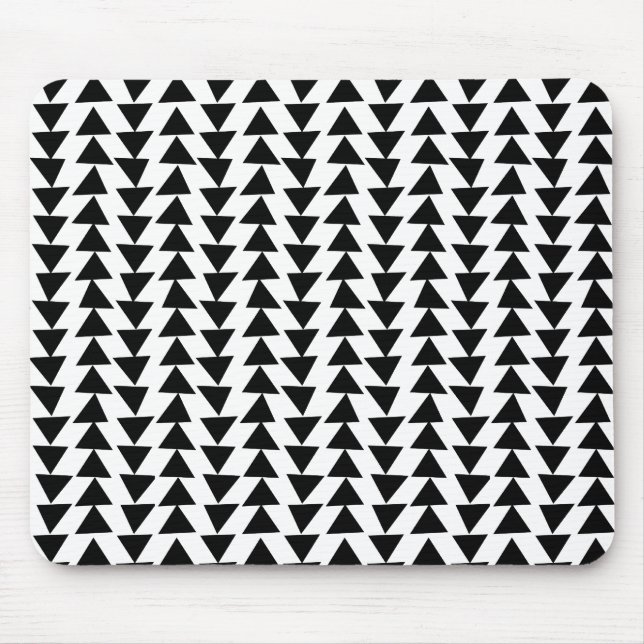 Unregelmäßige Dreiecke Mousepad (Vorne)
