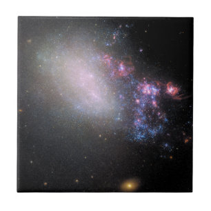 Unregelmäßige Galaxy Ngc 4485 Fliese
