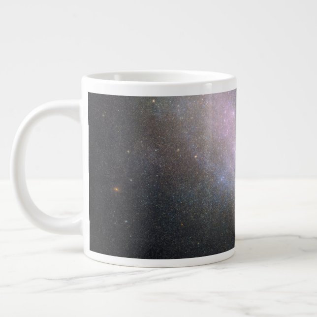 Unregelmäßige Galaxy Ngc 4485 Jumbo-Tasse (Links)