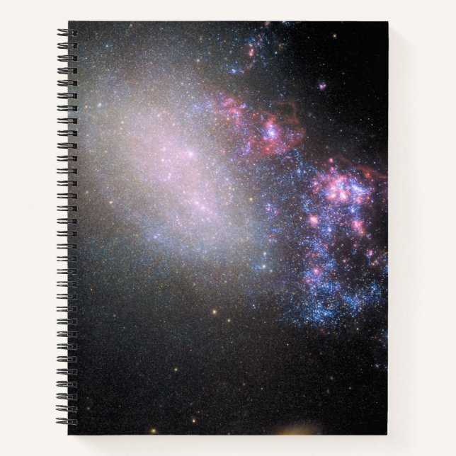 Unregelmäßige Galaxy Ngc 4485 Notizbuch (Vorderseite)