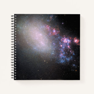 Unregelmäßige Galaxy Ngc 4485 Notizbuch