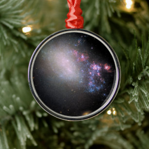 Unregelmäßige Galaxy Ngc 4485 Ornament Aus Metall