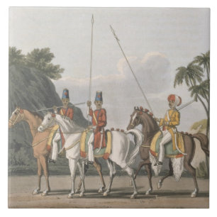 Unregelmäßige Kavallerie, bengalische Armee 1817 Fliese
