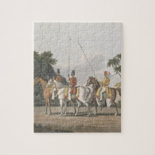 Unregelmäßige Kavallerie, bengalische Armee 1817 Puzzle
