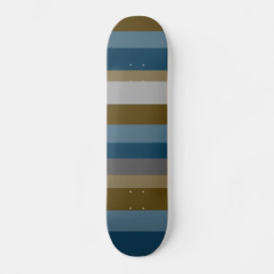 Unregelmäßige Streifen 03 Skateboard