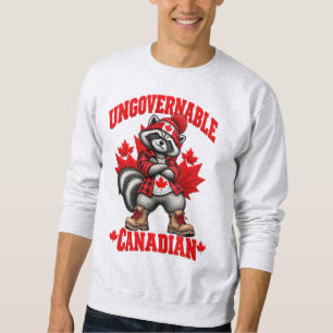 Unregierbarer kanadischer Waschbär – Kanada 2026 s Sweatshirt