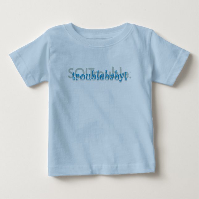 Unruhe! - Junge Baby T-shirt (Vorderseite)