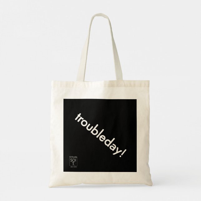 Unruhe! Tasche (Rückseite)