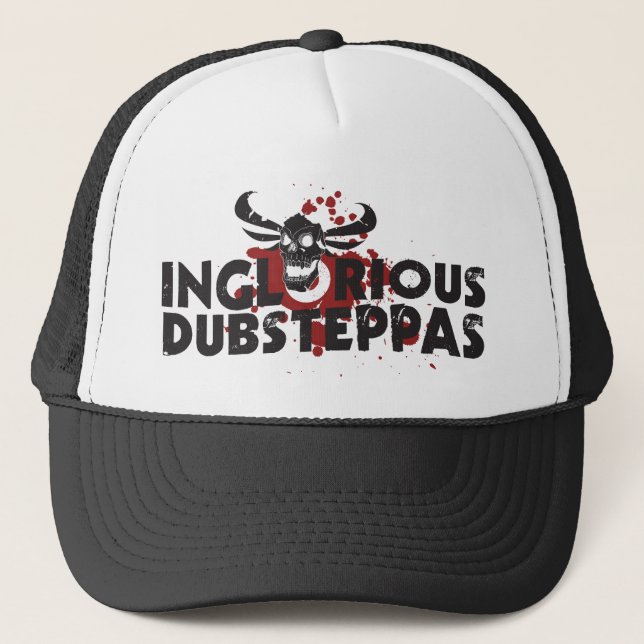 Unrühmliches Dubsteppas Truckerkappe (Vorderseite)